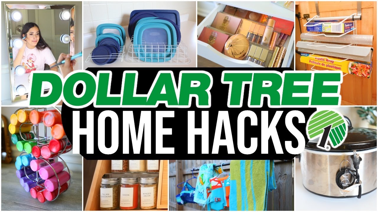 ХИТРОСТИ ДЛЯ ДОМА С DOLLAR TREE, О КОТОРЫХ ВЫ ПОЖЕЛАЕТЕ ЗНАТЬ РАНЬШЕ (Организация, идеи для хране...