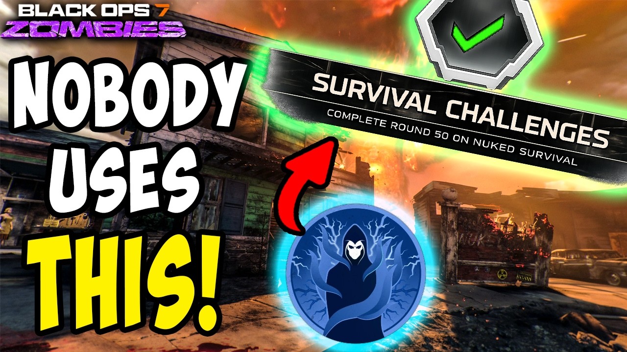 Nobody Is Using THIS Nuked Survival Glitch YET... Easy Round 50! (BO7 Zombies)