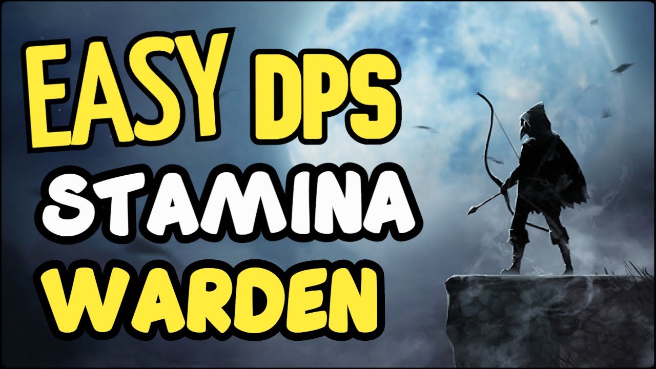Stamina Warden EASY PVE DPS Build - ARROW STORM - 60K DPS with ZERO TRIALS Gear! ESO Greymoor