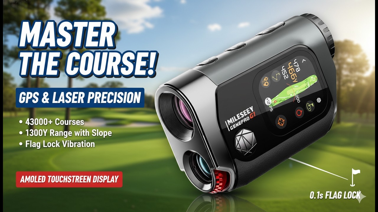 Mileseey GenePro G1 Review — Touchscreen Hybrid Rangefinder for Better Golf Distances