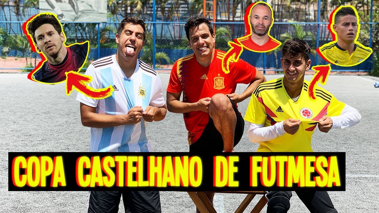 COPA CASTELHANO DE FUTMESA! Muito Engraçado!!!