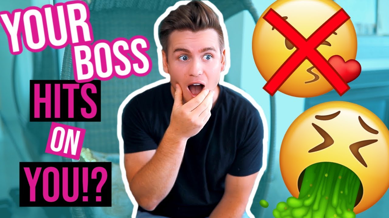 How To Tell If A Guy Likes You At Work! (Flirting)