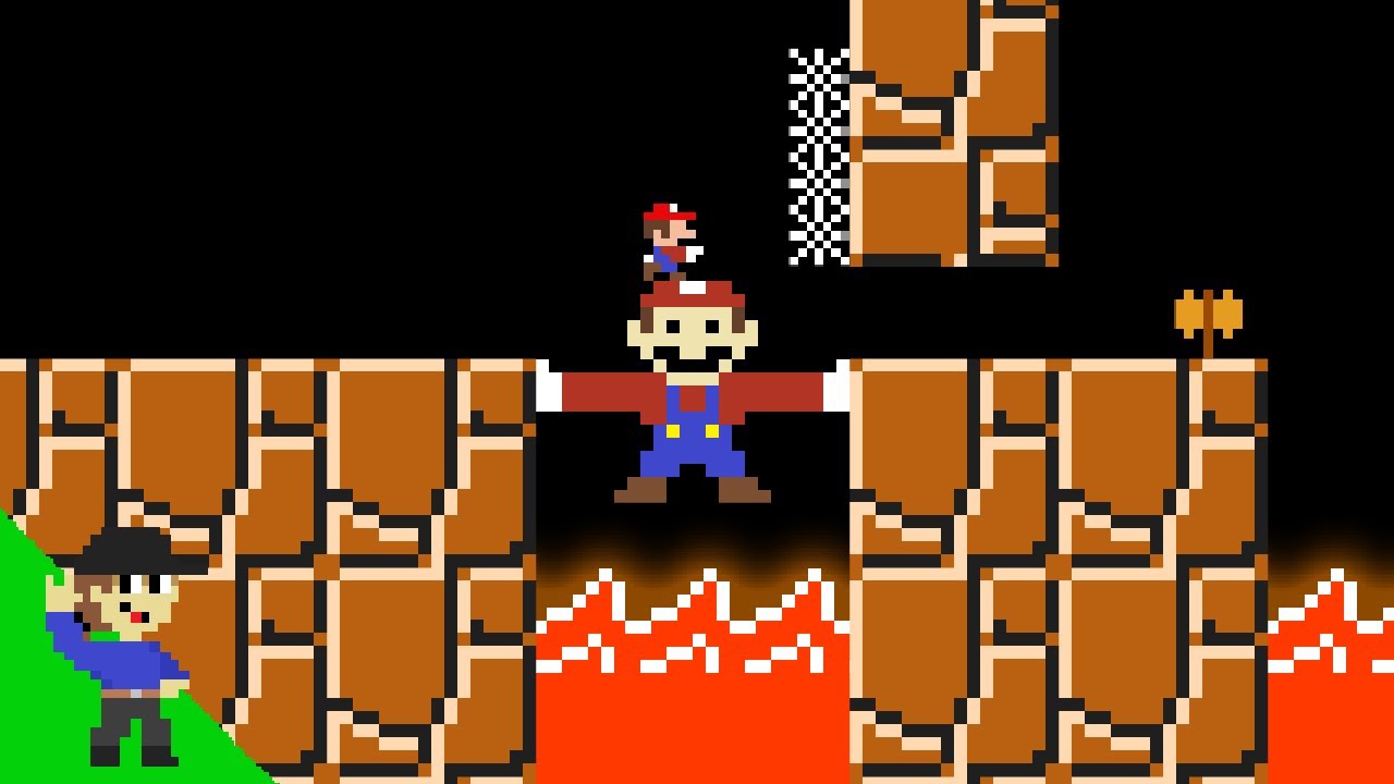 Level UP: Mario and Tiny Mario's Maze Mayhem