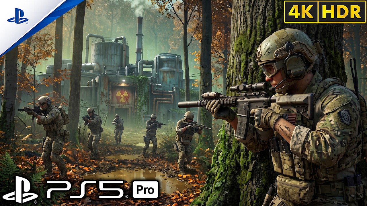 (PS5) Скрытное проникновение на российский ядерный объект | Ультрареалистичный геймплей [4K60FPS]...