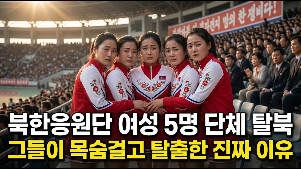 김정은 앞에서 춤추던 평양 무용수 5명… 공연 도중 ‘그 문’으로 사라졌습니다