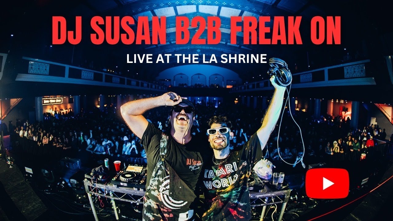 DJ SUSAN B2B FREAK ON LIVE @ THE LA SHRINE