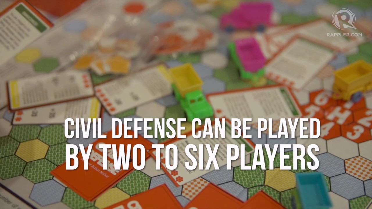 Prepare for disasters by playing a board game