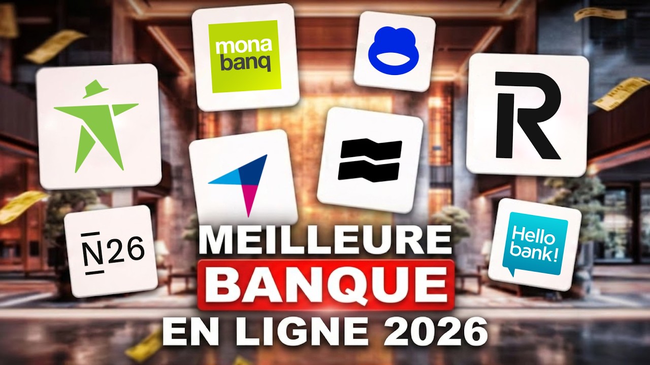 Quelle est la MEILLEURE Banque en Ligne de 2026 ? (avis en tant que client)