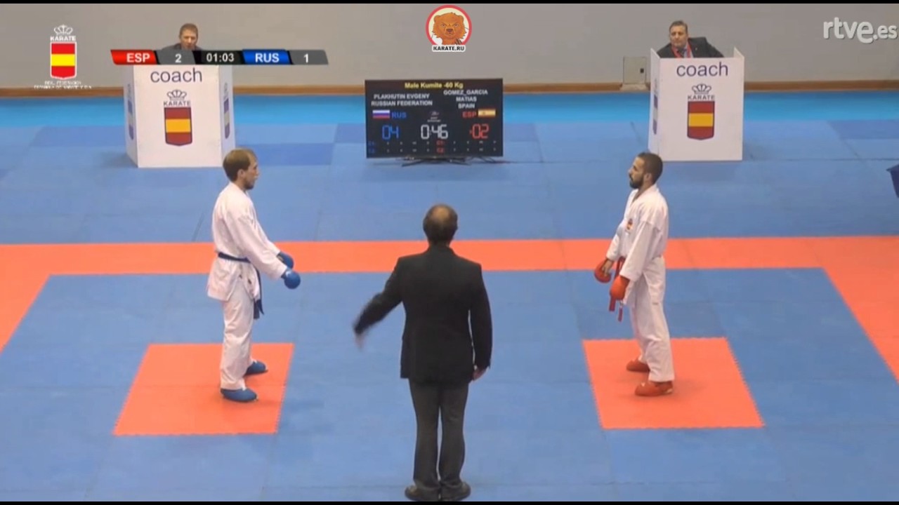 Серия A Karate1 2017 - Толедо. Финал в мужском кумитэ до 60 кг