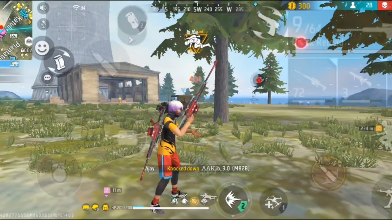 DOUBLE SNIPER GAMEPLAY ⏩ DOUBLE M82B SNIPER MOBILE GAMEPLAY 🥵 INTENCE MOMENT