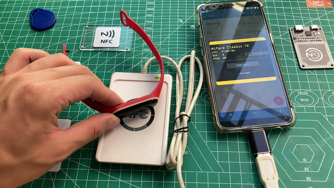 How To Identify Card Type by ACR122U on Android Phone - MTools