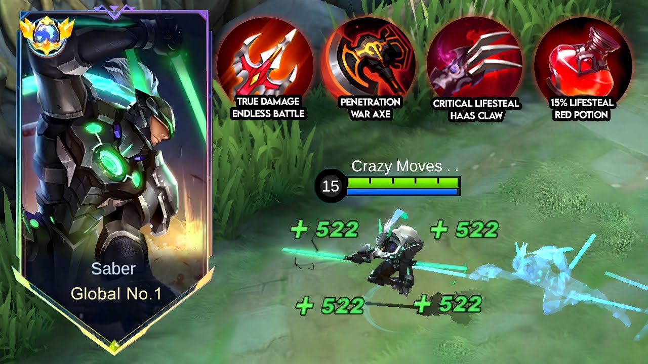 SABER TRUE BUILD 2023 (pls try)