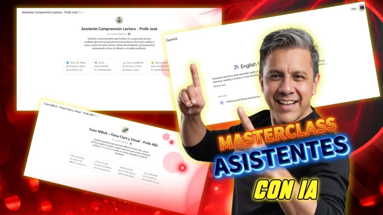 MasterClass Especial IA Avanzada para Educadores