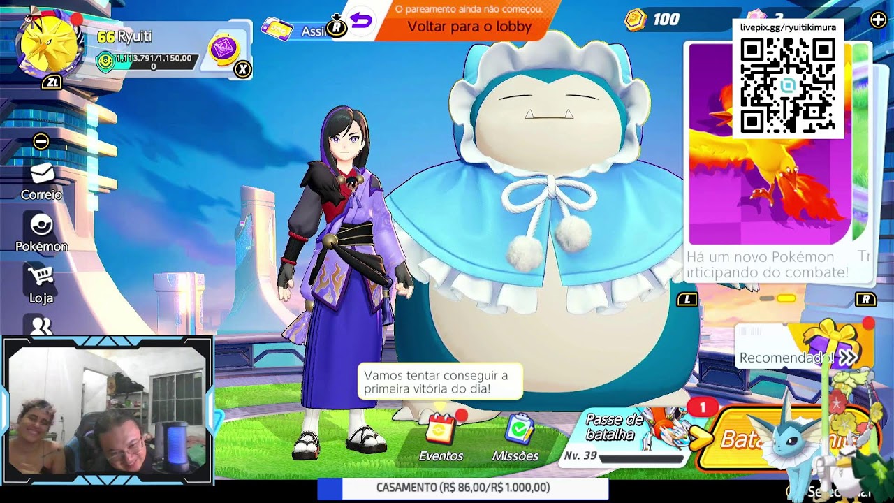 LIVE EXTRA!!- PATCH NOVO!! PEDIDOS DE POKEMON R$5,00 LIVE PIX