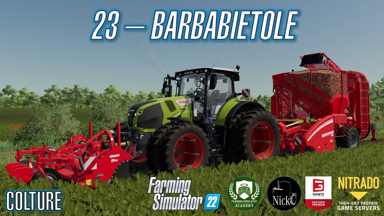 FARMING SIMULATOR 22 ACADEMY 🎓 23 - Barbabietole - Tutorial ITA