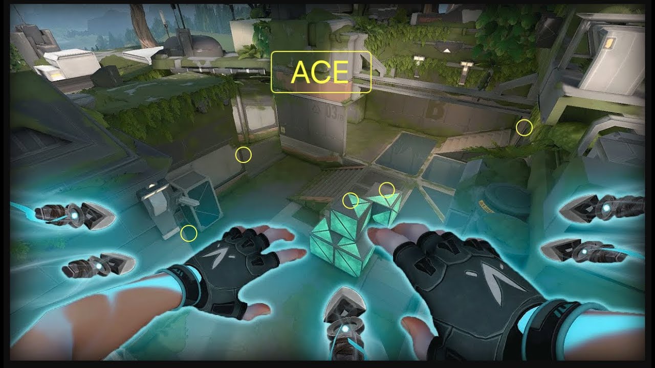 JETT Valorant Clutch sherif and ult Ace Clip GOLD LOBBY