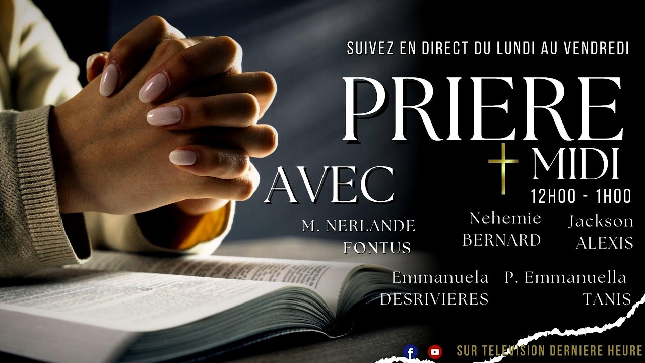 PRIERE-MIDI | VENDREDI 20 FEVRIER 2026 | SUJET: 