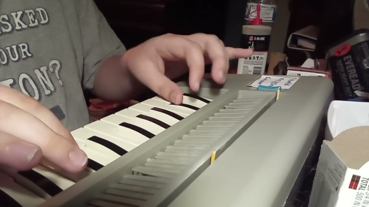 Me playing hill of tangerine blossoms (yamaha music siren edition) on my modified bontempi b1