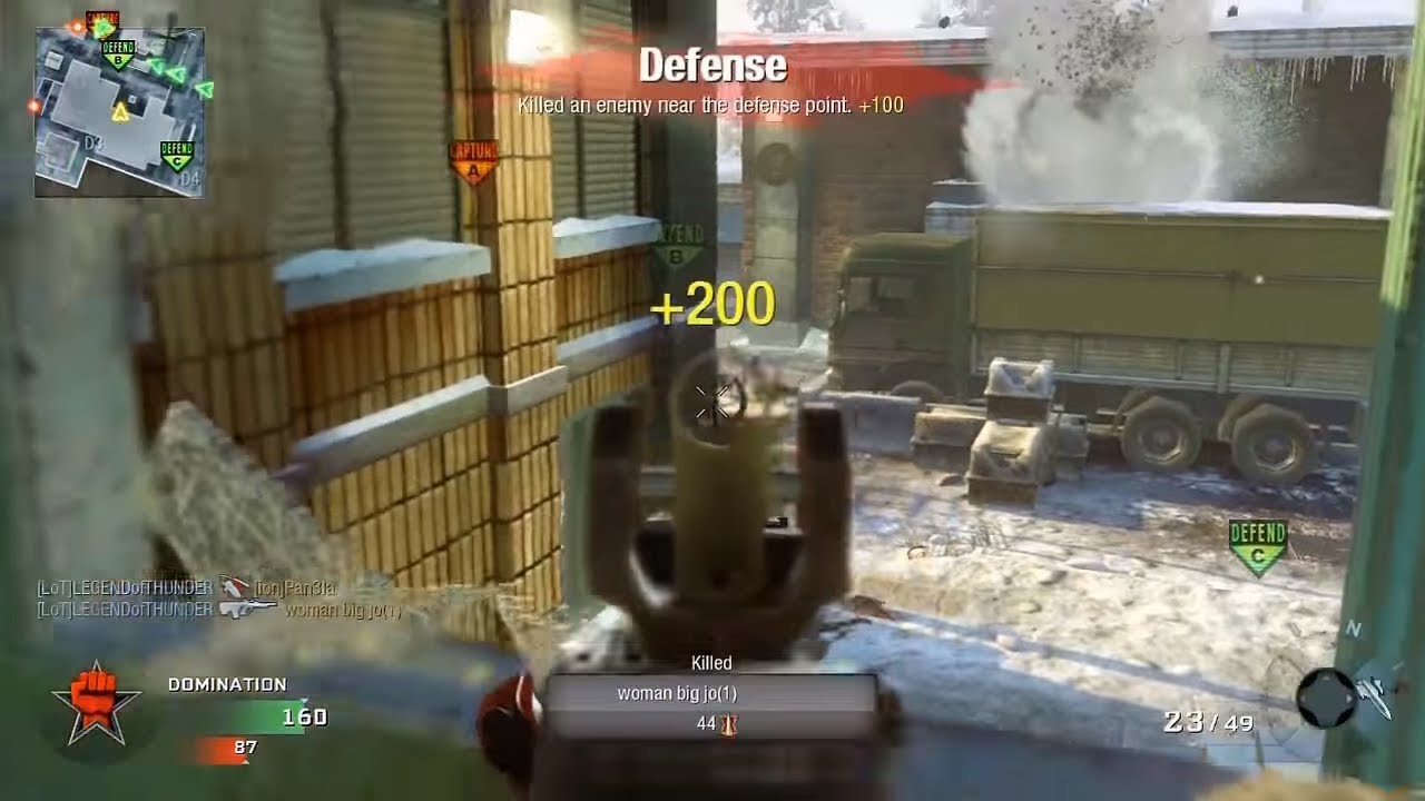 Play The Objective! Call of Duty Black Ops Multiplayer Gameplay on Grid (COD BO1)