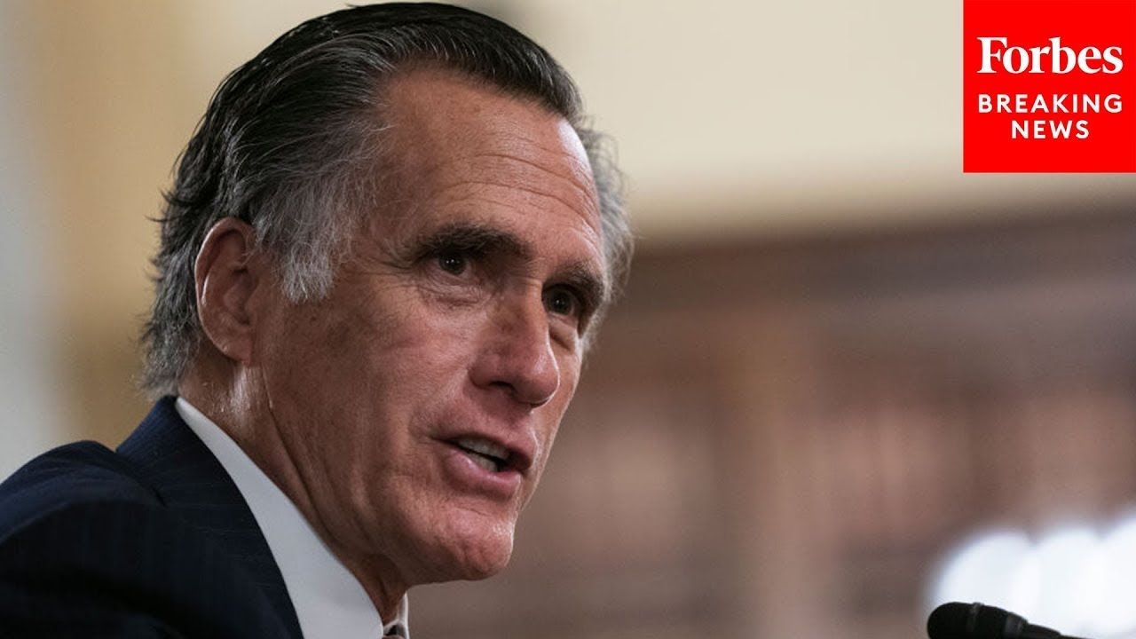'Mitt Romney Was Literally Running For His Life': Dem Senator Recounts Horrors Of Jan. 6