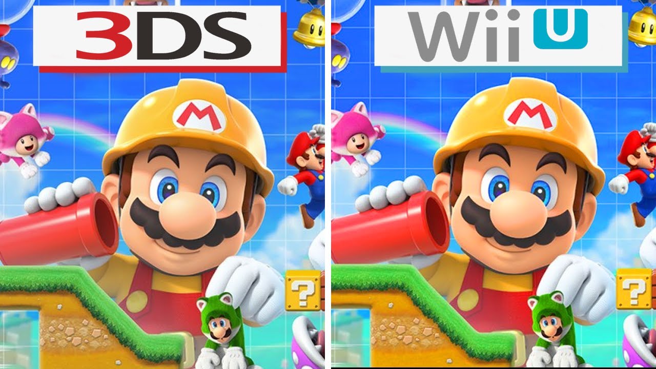Super Mario Maker (2015) 3DS vs Wii U (Which One is Better?)