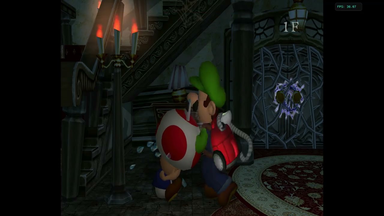 That's a nice carpet - Luigi's Mansion 4k 100% Episode 1