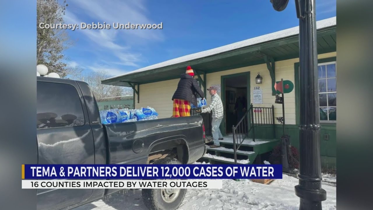 Water outages continue to impact multiple TN counties
