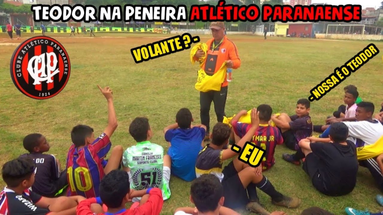 TEODOR NA PENEIRA DO ATLÉTICO PARANAENSE PARA 2022 - SERÁ QUE PASSOU ?