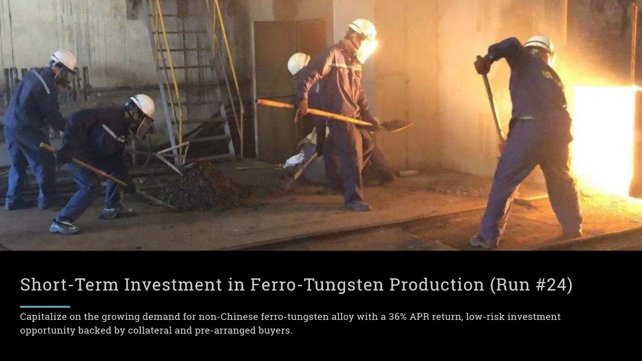 CarbonMeta Short Term Tungsten Investment Proposal