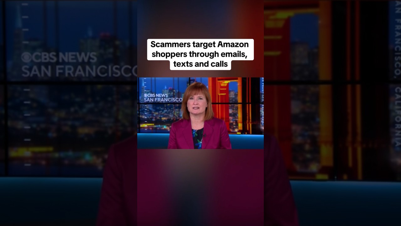 Amazon says Prime scams are surging ahead of holidays #shorts