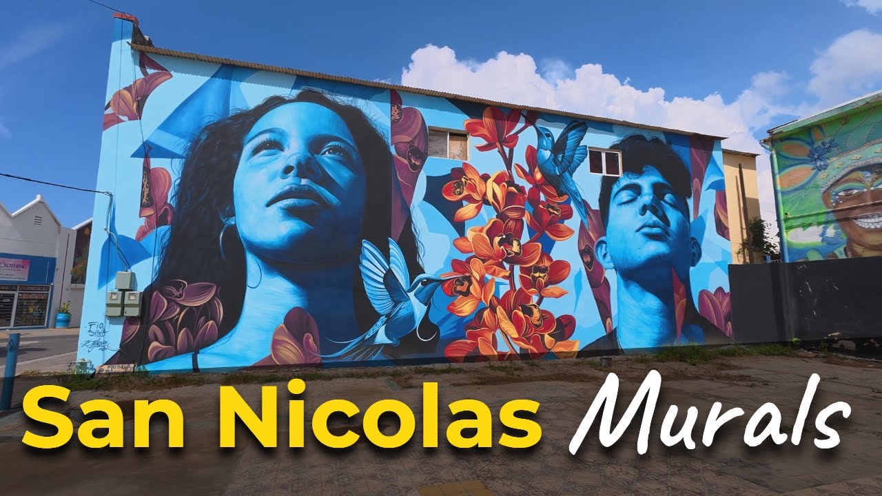 Beautiful Art District Walk in Aruba