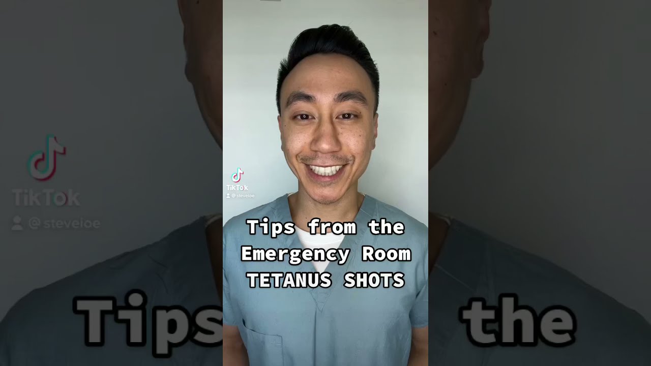 Tips from the ER: Tetanus #shorts MuFKR.com