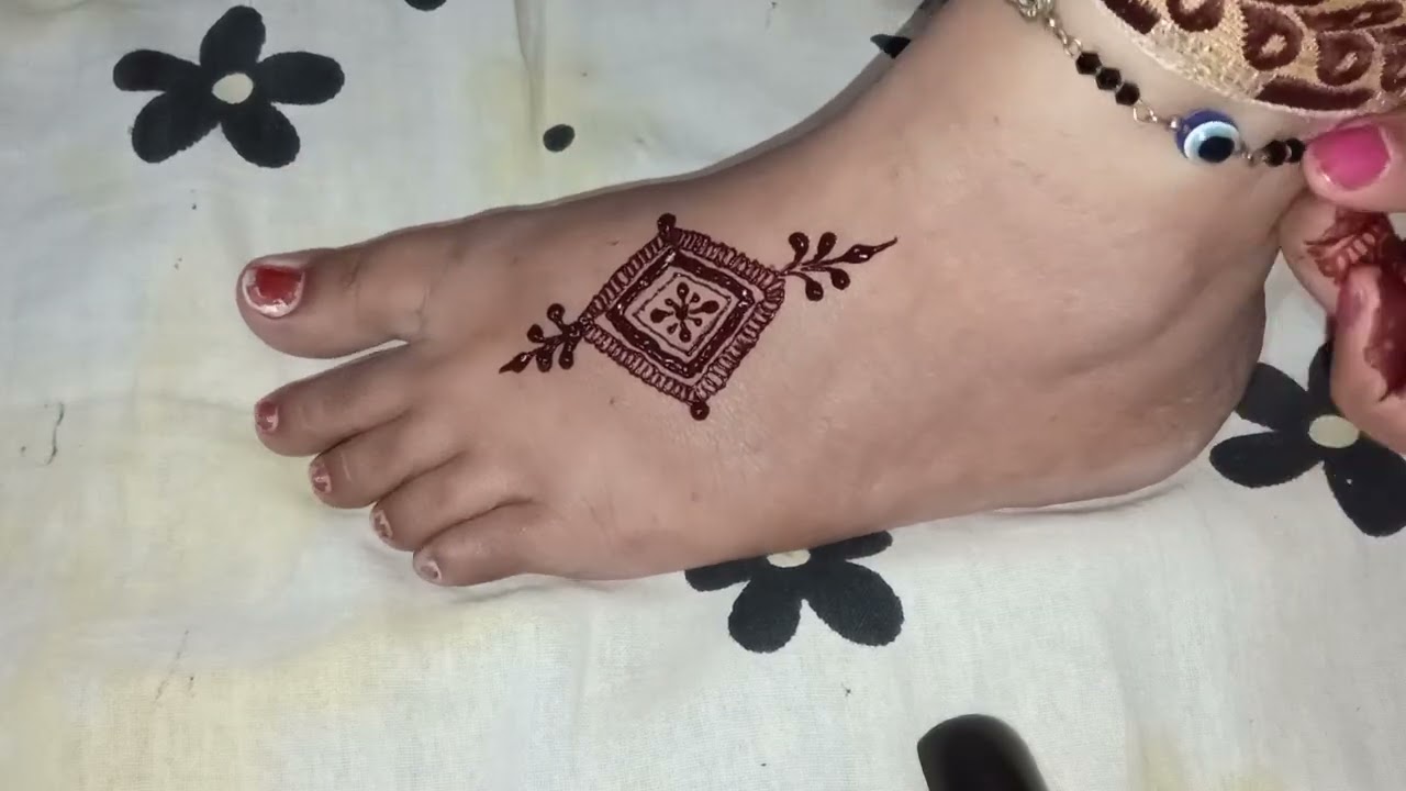 Beautiful 🥰😍 Foot 🦶 Mehndi Design , Modern Girls ke liye, Stylish Mehndi Design, #trending#subscribe