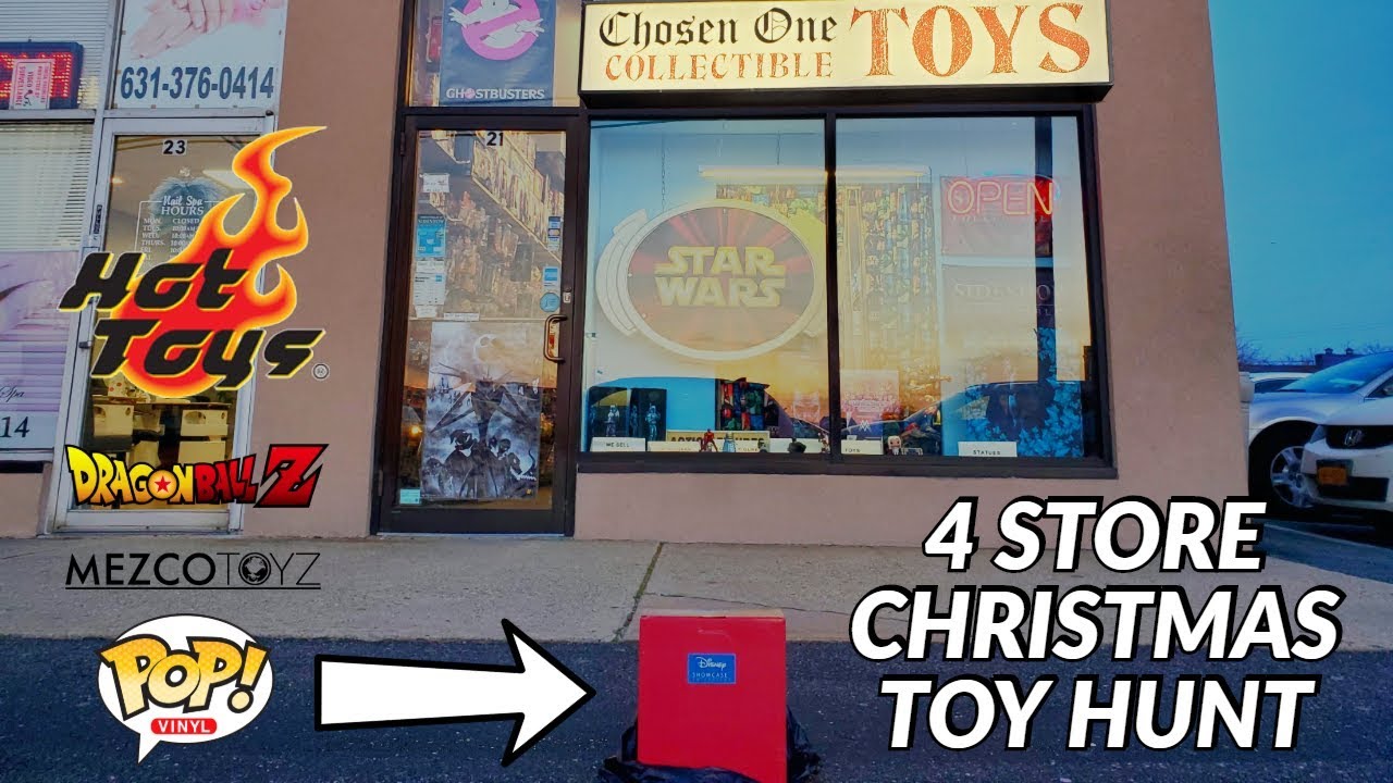 4 Store Christmas Toy Hunt - Hot Toys, Mezco, Funko Pops, and SH Figuarts