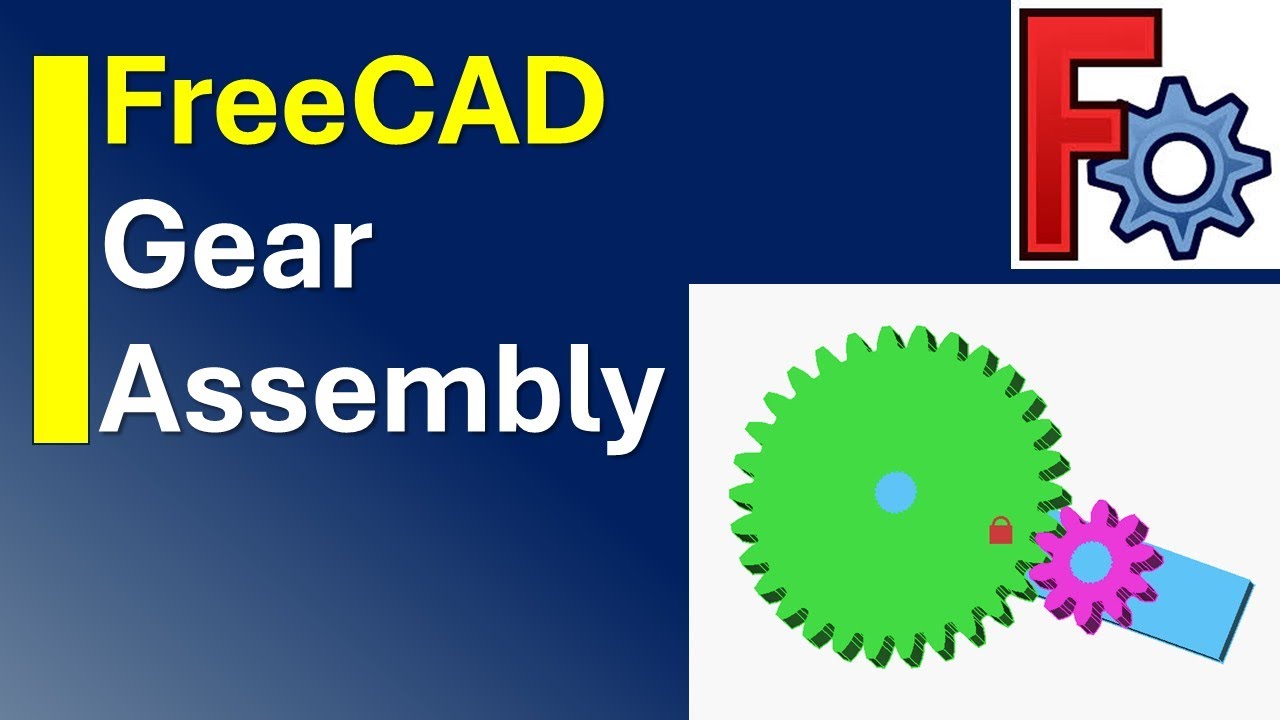 Создание зубчатых передач в FreeCAD — полный учебник по моделированию и сборке зубчатых передач в...
