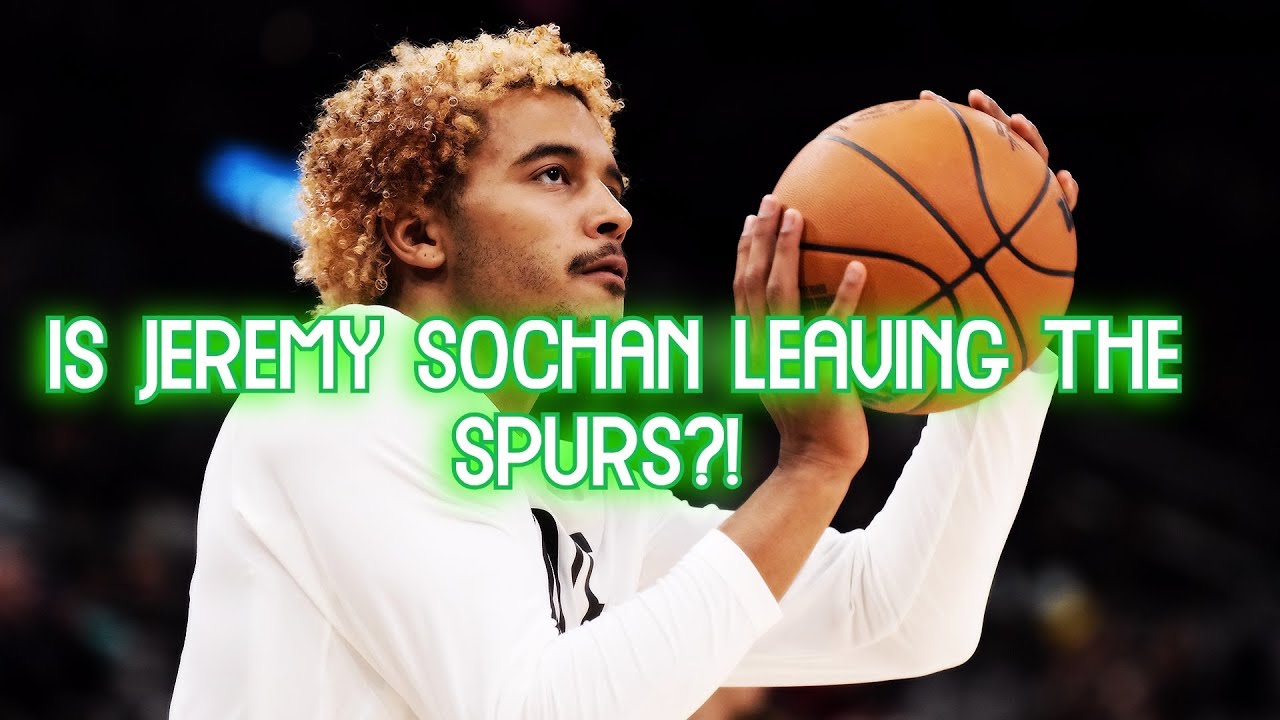 Is Jeremy Sochan LEAVING the Spurs?! 