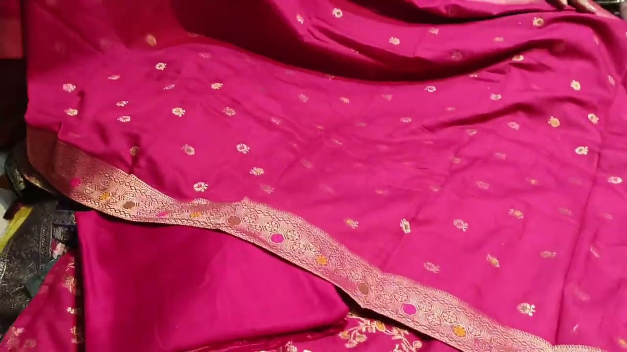 Most viral silk and pashmina suits#😍market 