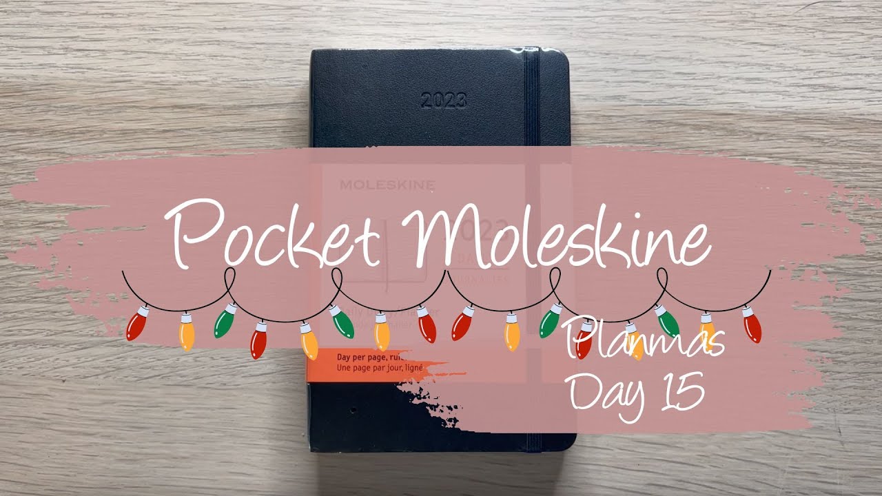 Planmas Day 15 | Moleskine Pocket | @heathermarieplans