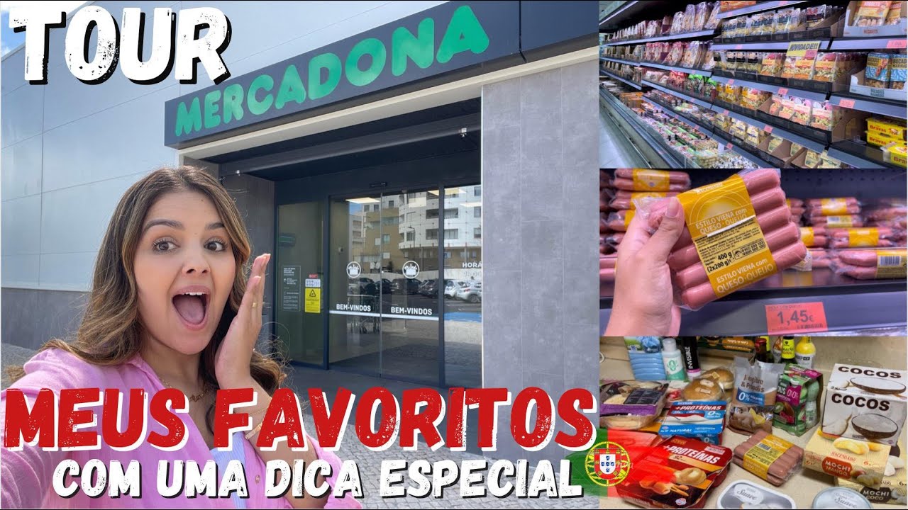 O MELHOR SUPERMERCADO DE PORTUGAL (MERCADONA) | Carolina Ferreira