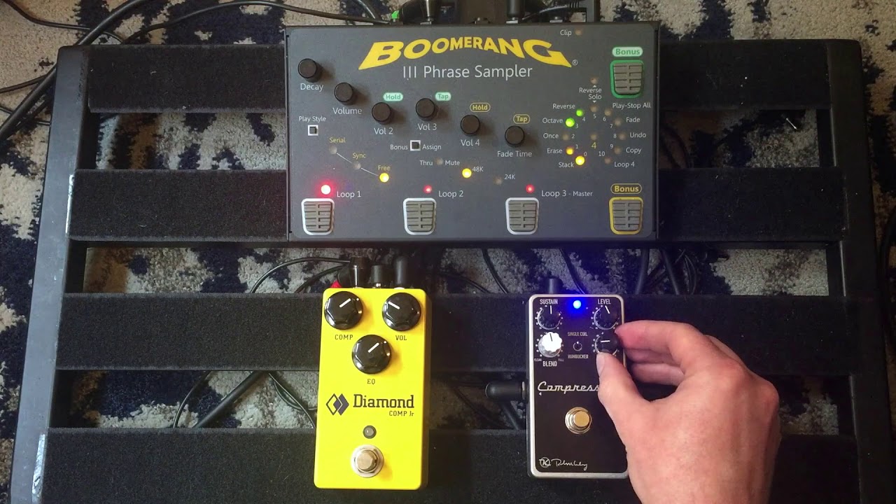 Diamond Comp Jr vs Keeley Compressor Plus