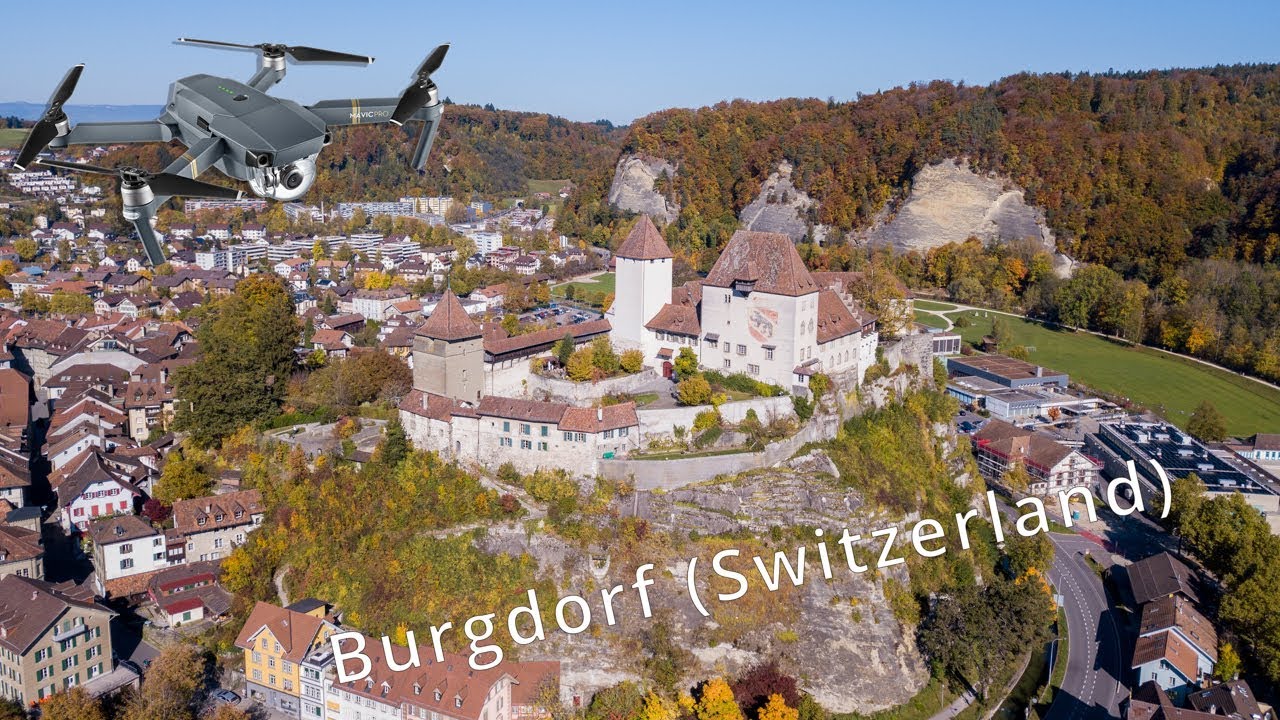 Burgdorf (Switzerland) - Drone Video - DJI Mavic Pro