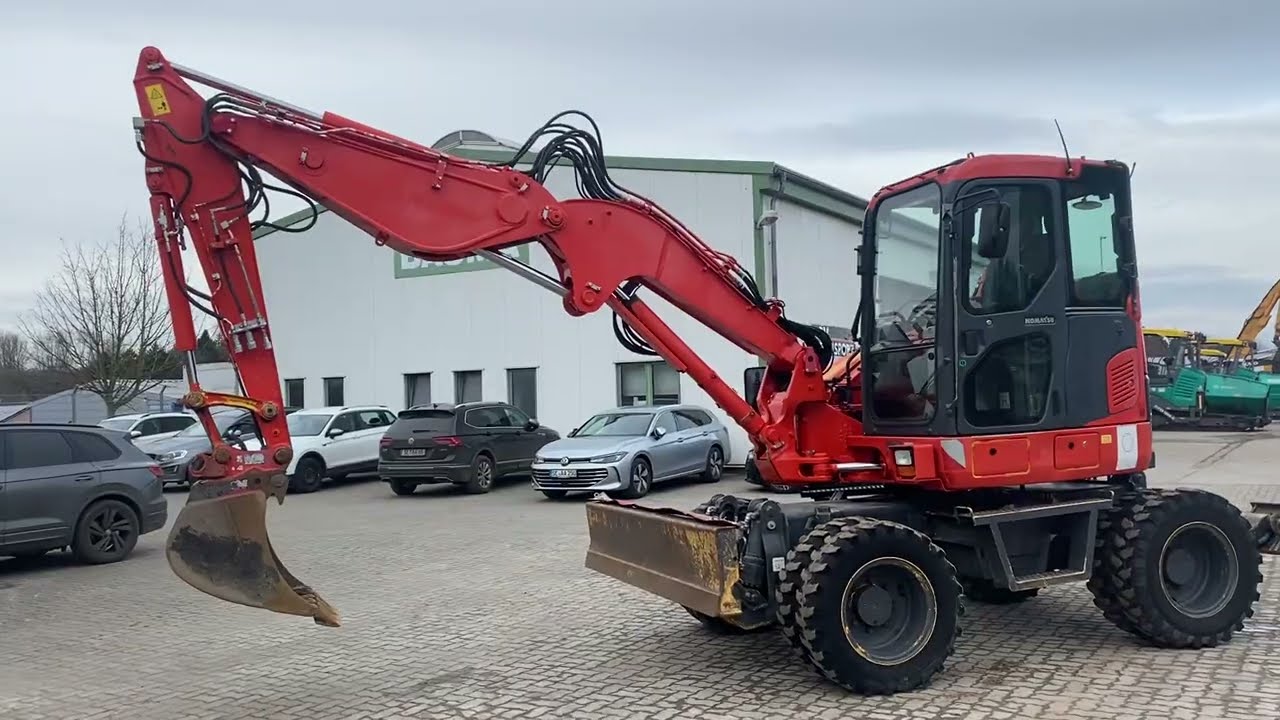 BAUMA GMBH Komatsu PW98MR-8 s/n F80076 testrun