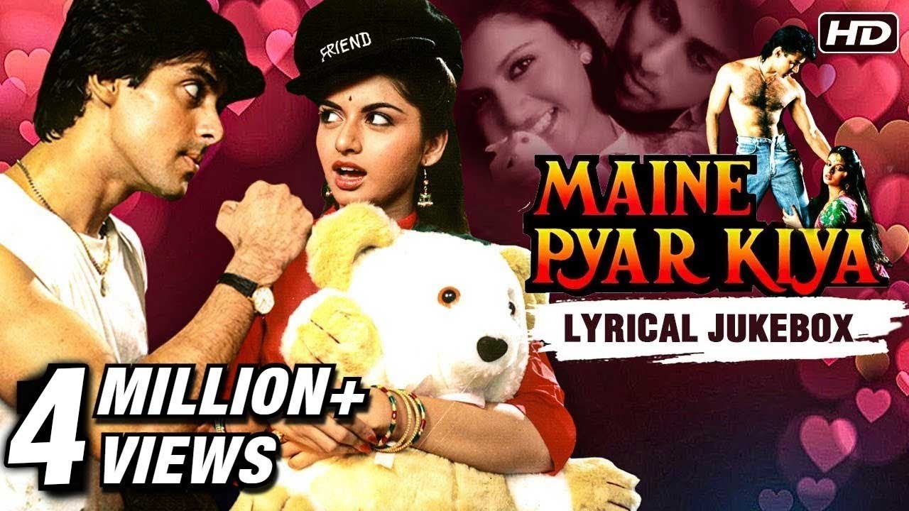 Maine Pyar Kiya Songs | Lyrical Jukebox | Salman & Bhagyashree | Kabootar Ja Ja Ja | SPB & Lata Hits