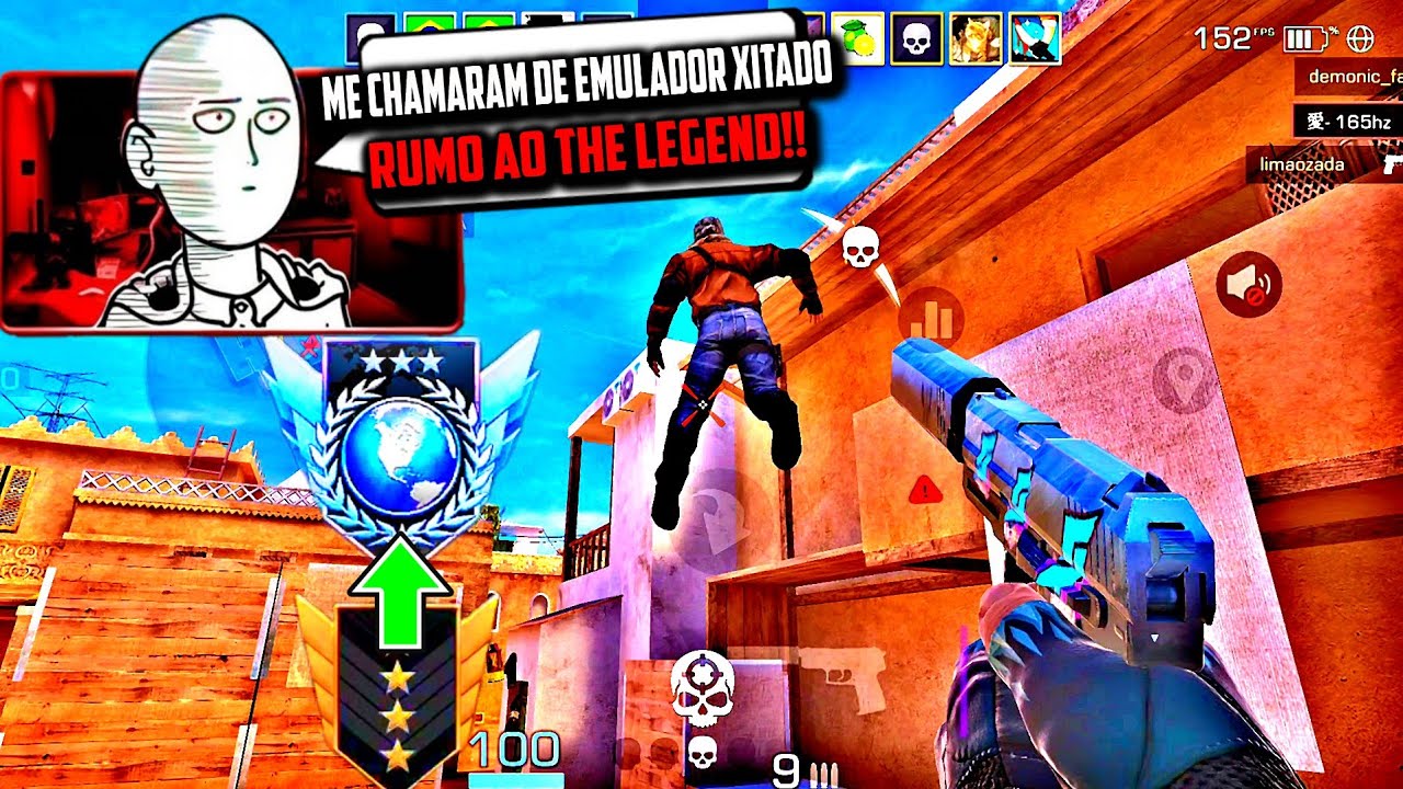 FIZ 25 KILLS RUMO AO LEGEND NA CONTA DE 200 MIL GOLDS | ROG PHONE 6 165 FPS - STANDOFF 2