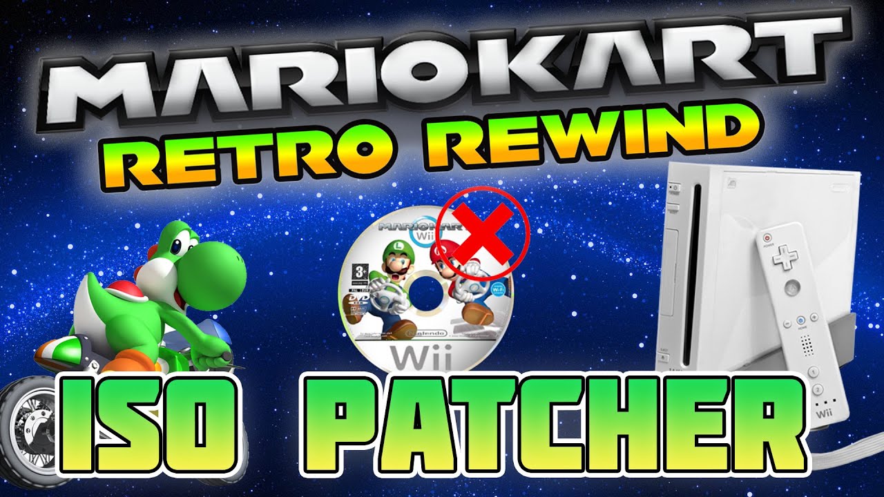 Как играть в моды Mario Kart для Wii без диска! (Руководство по ISO-патчингу)