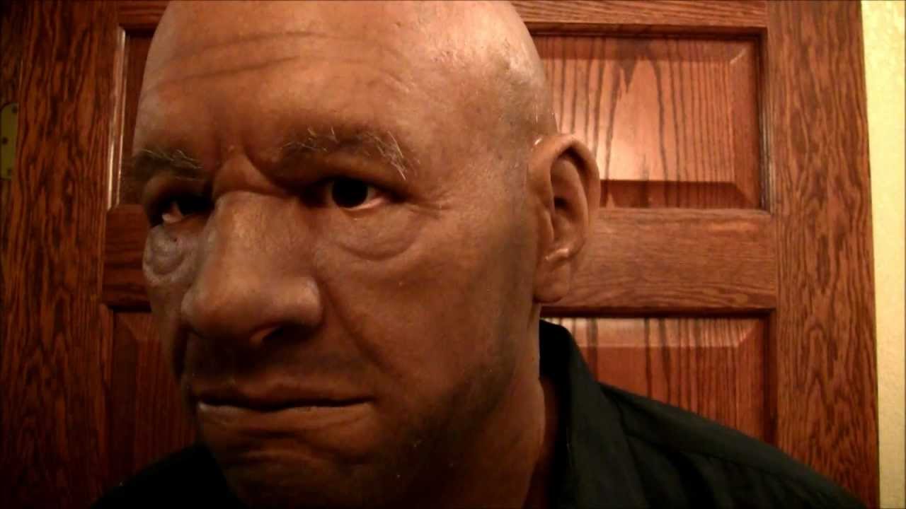 SPFX Masks - Black Senior Silicone Mask In HD