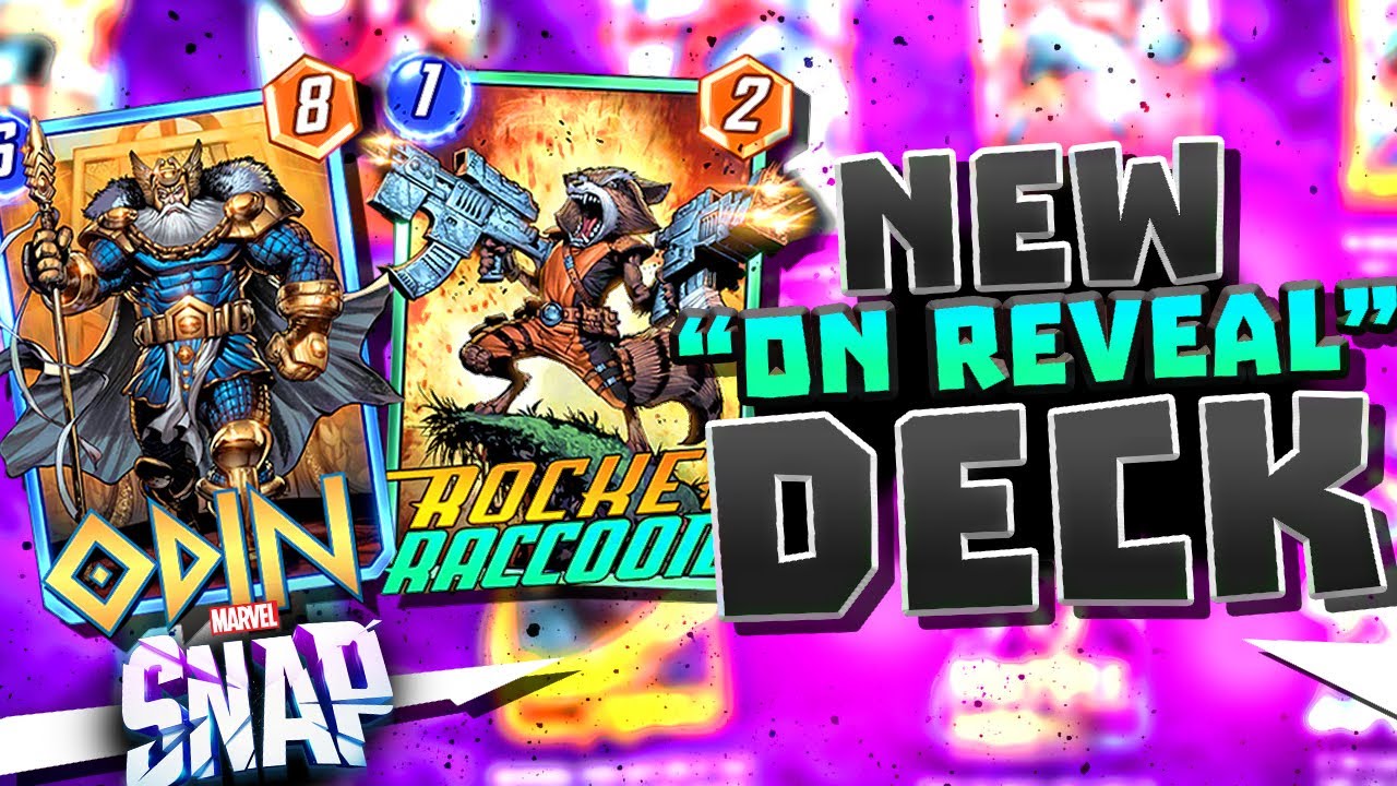 My *NEW* Deck (ON REVEAL) -  MARVEL SNAP