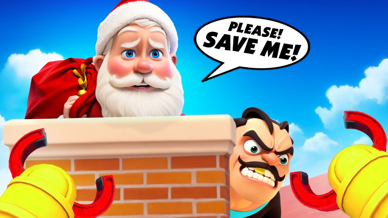 I Became a ROBOT and Saved SANTA In VR! - Little Thief VR