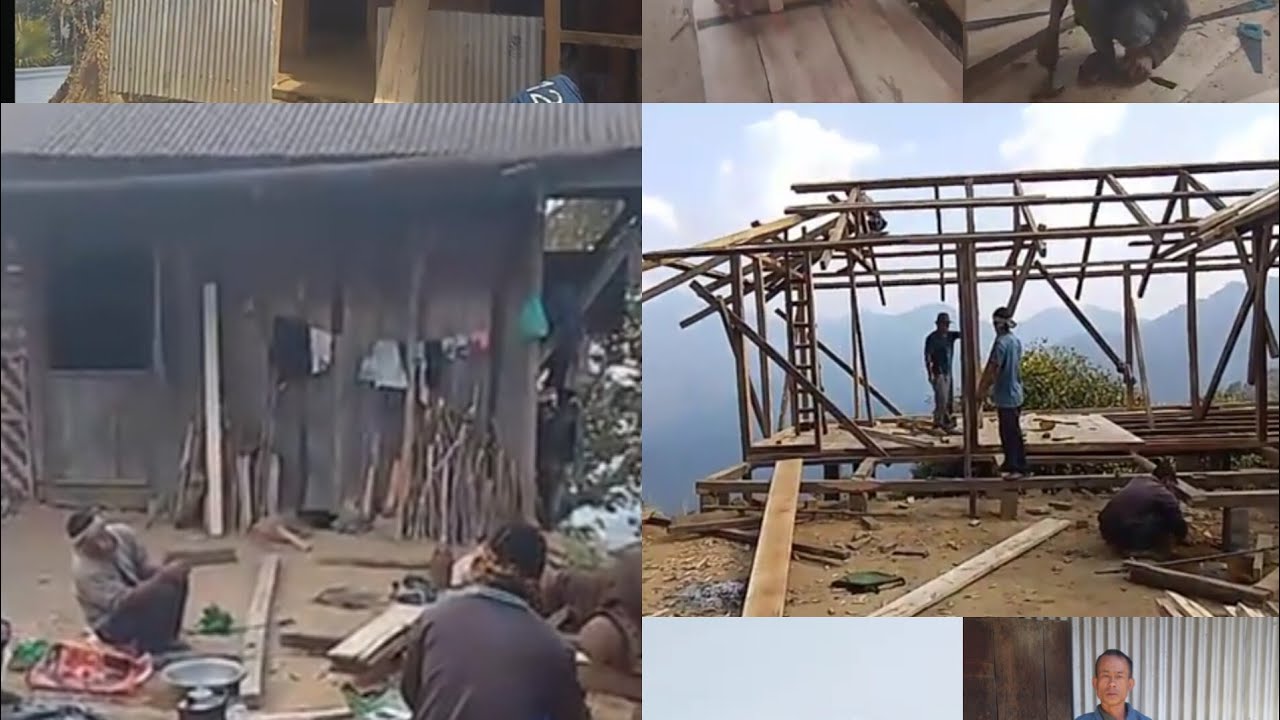 Building A New House For My Uncle By Our Group🪚🔨☺️....