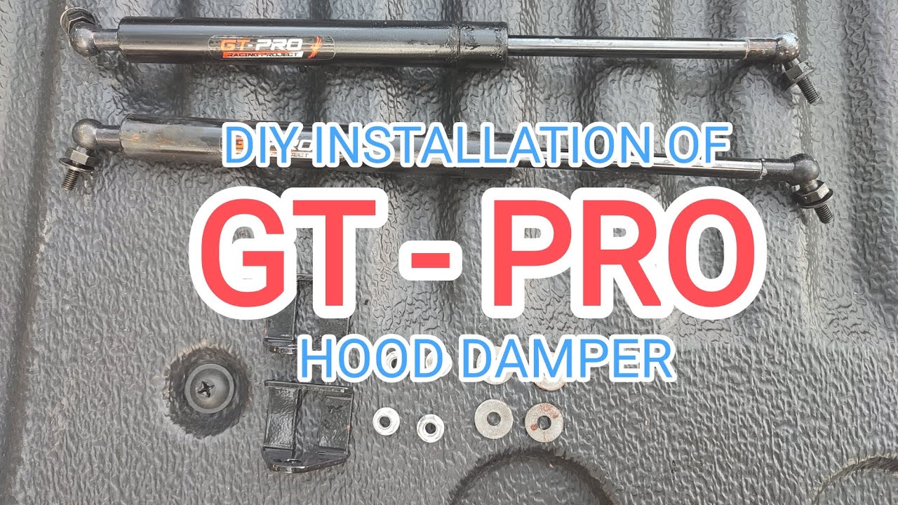 GT-PRO Hood Damper Install